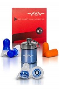 Set of Three Earplugs by Ava-Senses (Custom)
