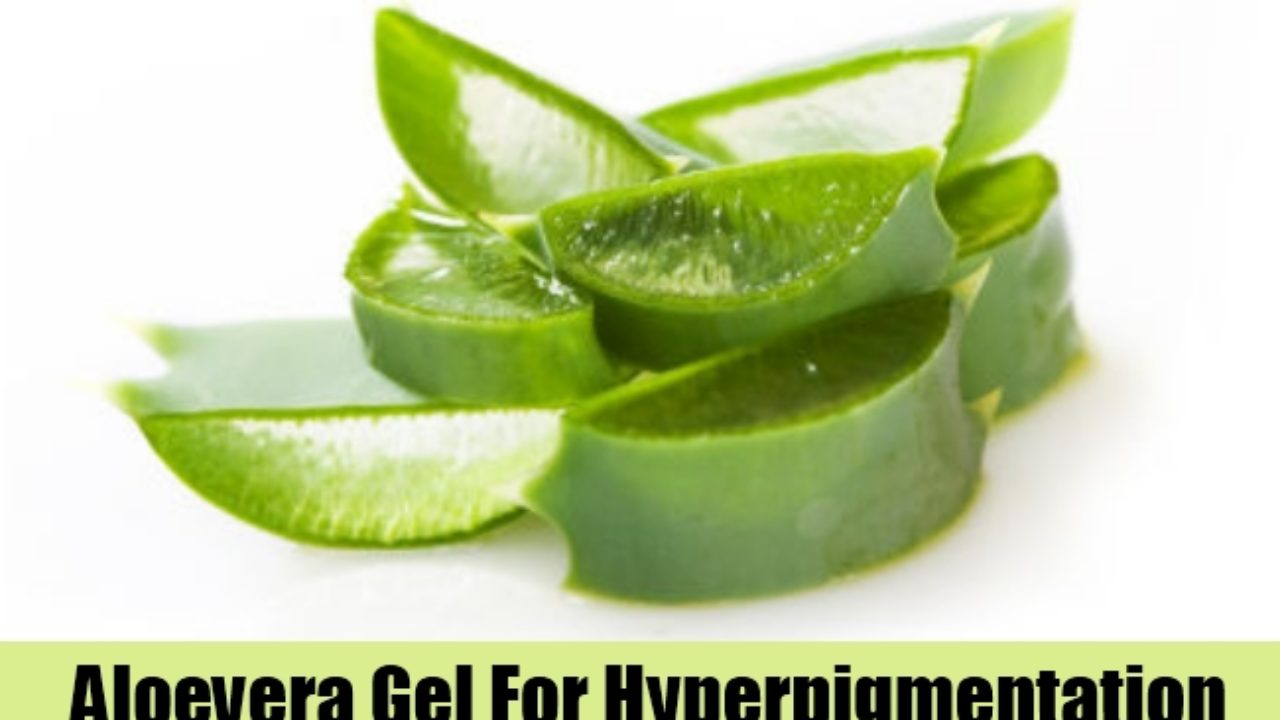 aloe vera for hyperpigmentation on face